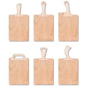 Rockler Cutting Board Handle Shape Templates