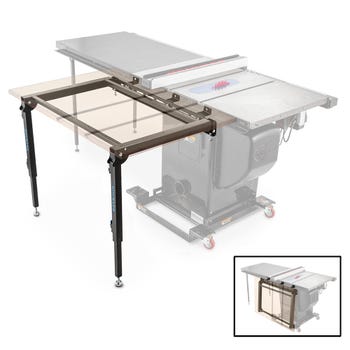 Rockler Rock-Steady Folding Table Saw Outfeed Kit